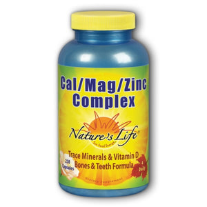 Cal-Mag-Zinc 250 caps by Nature's Life
