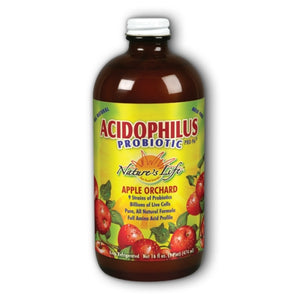 Nature's Life, Acidophilus Pro 96 Liquid, Apple Orchard 16 oz