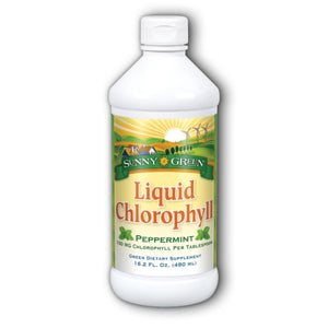 Sunny Green, Liquid Chlorophyll, 100 mg, Peppermint 16.2 oz