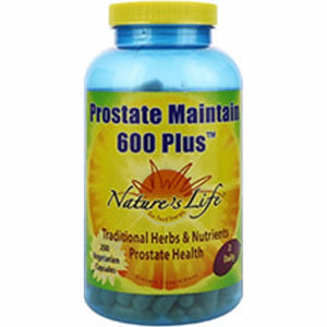 Nature's Life, Prostate Maintain 600+, 250 vcaps