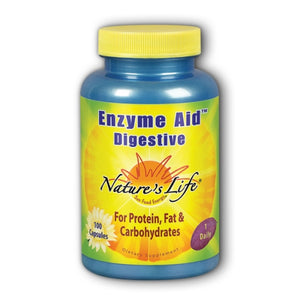 Nature's Life, Enzyme Aid Digestive, 100 caps
