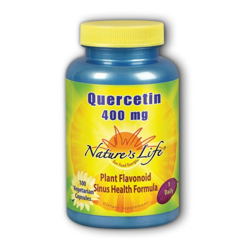 Nature's Life, Quercetin, 400 mg, 100 vcaps