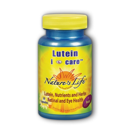 Nature's Life, Lutein I care, 30 caps