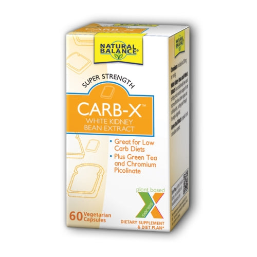 Natural Balance (Formerly known as Trimedica), Carb-X, 60 caps