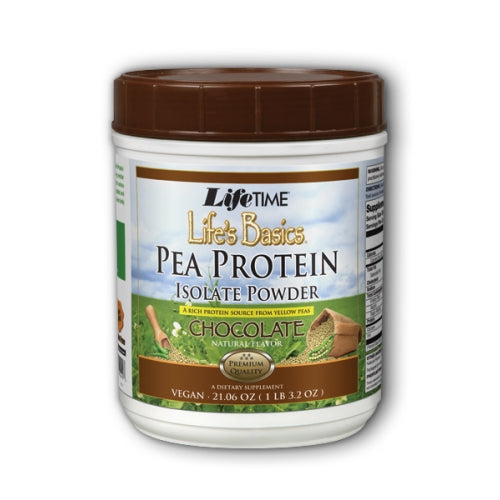 Life Time Nutritional Specialties, Pea Protein Isolate, Chocolate 1.2 lb