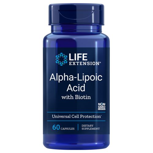 Life Extension, Super Alpha-Lipoic Acid, 250 mg, with Biotin 60 caps