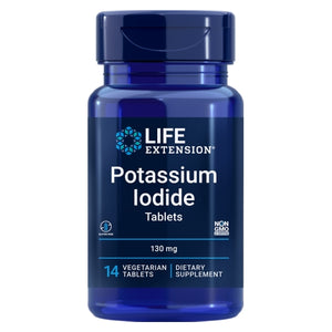 Life Extension, Potassium Iodide Tablets, 130 mg, 14 tabs