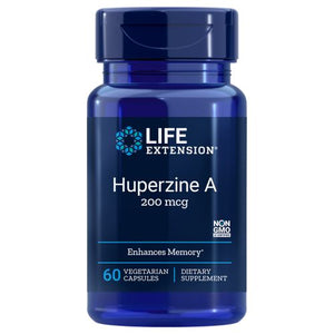 Life Extension, Huperzine A, 200 mcg, 60 caps