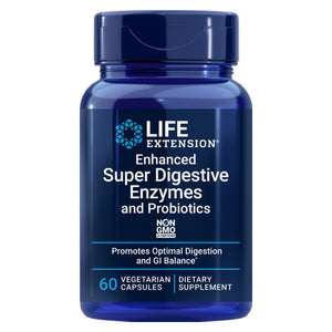 Life Extension, Enhanced Super Digestive Enzymes with Probiotics, 60 Veg Caps