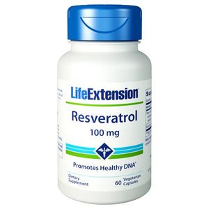 Life Extension, Resveratrol, 100 mg, 60 Veg Caps