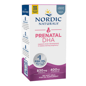 Nordic Naturals, Prenatal DHA, 500 mg, 180 ct