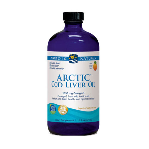 Nordic Naturals, Arctic Cod Liver Oil, Orange 16 oz