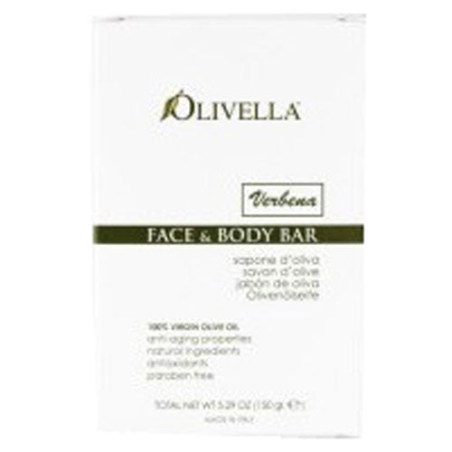 Olivella, Bar Soap, Verbena Fragrance 5.29 oz