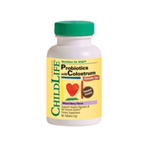 Child Life Essentials, Probiotics with Colostrum, 90 chewable tabs