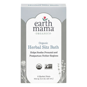 Earth Mama Angel Baby, Postpartum Bath Herbs, 6 CT 3.3 oz