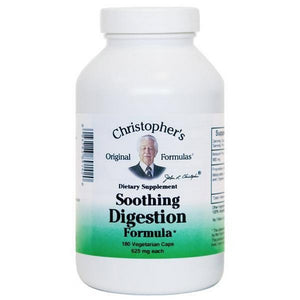Dr. Christophers Formulas, Soothing Digestion Formula, 180 caps