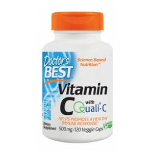 Doctors Best, Vitamin C with Quali, 500 mg, 120 Veggie Caps