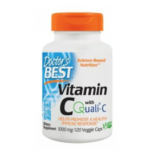 Doctors Best, Vitamin C with Quali, 1000 mg, 120 Veggie Caps