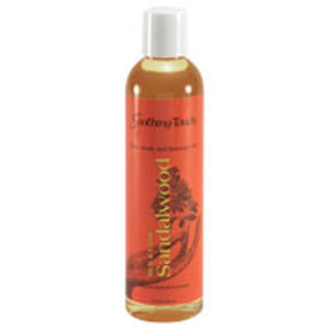 Soothing Touch, Ayurveda Sandalwood Rich And Exotic Bath And Body Massage Oil, SandalWood, 8 Oz (Case of 3)