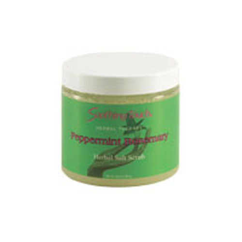 Soothing Touch, Herbal Salt Scrub Peppermint Rosemary, PepperMint Rosemary, 20 Oz