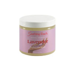 Soothing Touch, Lavender Herbal Salt Scrub, Lavender, 20 oz