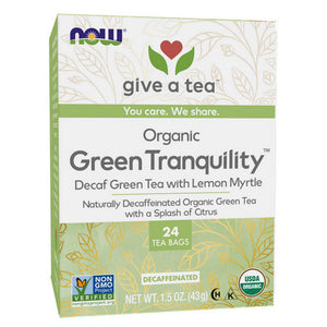 Now Foods, Green Tranquility Tea, 24 bags