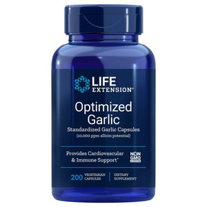 Life Extension, Optimized Garlic, 200 vcaps