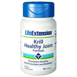Life Extension, Krill Healthy Joint Formula, 30 sgels
