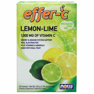 Now Foods, Effer-C Lemon-Lime Newly Reformulated, 30 Pkt/Box