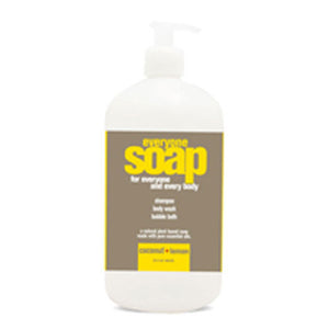 EO Products, Everyone Liquid Soap, Coconut & Lemon 32 OZ