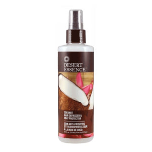 Desert Essence, Coconut Hair Defrizzer and Heat Protector, 8.5 OZ