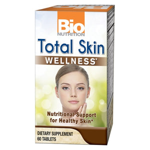 Bio Nutrition Inc, Total Skin Wellness, 60 tabs