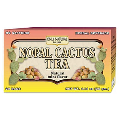 Only Natural, Nopal Cactus Tea, 20 bag