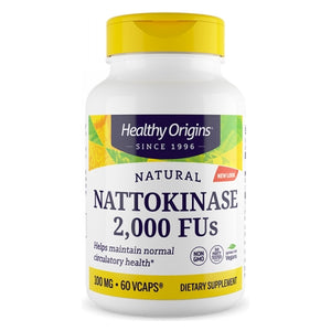 Healthy Origins, Nattokinase, 2,000 FU's, 60 Veg Caps