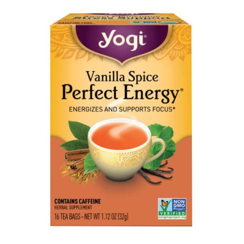 Yogi, Vanilla Spice Perfect Energy, 16 bags, 1.12 oz (32 g)