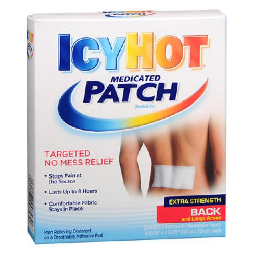 Act, Icy Hot Medicated Patches Extra Strength, Count of 1
