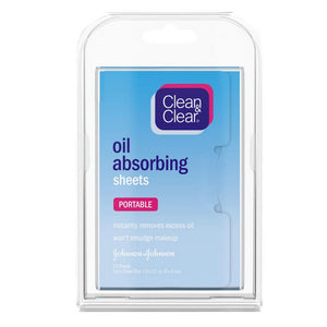 Clean & Clear, Clean & Clear Oil Absorbing Sheets, 50 each