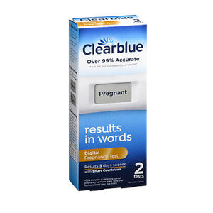Clearblue Easy, Clearblue Easy Digital Pregnancy Test Sticks, 2 each