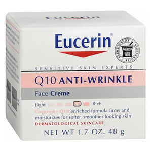 Eucerin, Eucerin Q10 Anti-Wrinkle Sensitive Skin Creme, 1.7 oz