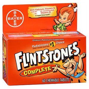 Flintstones, Flintstones Complete Childrens Multivitamin/Multimineral, Count of 1