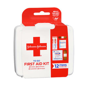 Johnson & Johnson, Johnson &Johnson First Aid To Go Mini Kit, 1 each