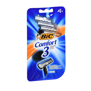 Bic, Comfort 3 Shavers For Men, 4 each (Sensitive Skin)