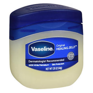 Vaseline, Vaseline 100% Pure Petroleum Jelly Original Skin Protectant, 1.75 Oz