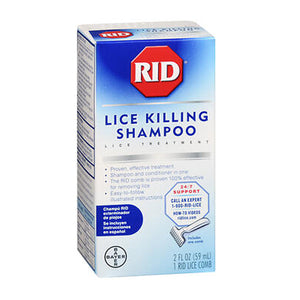 Bayer, Rid Lice Killing Shampoo, Step 1 2 oz