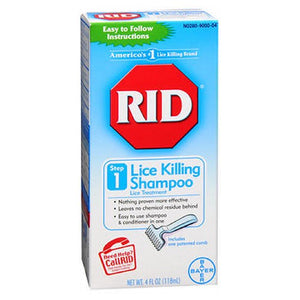 Rid, Rid Lice Killing Shampoo, 4 oz