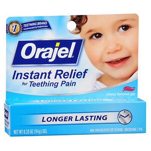 Baby Orajel Teething Pain Medicine For Fast Teething Pain Relief 0.33 oz by Arm & Hammer