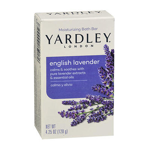 Yardley, Yardley London Naturally Moisturizing Bar Soap, English Lavender 4.25 oz