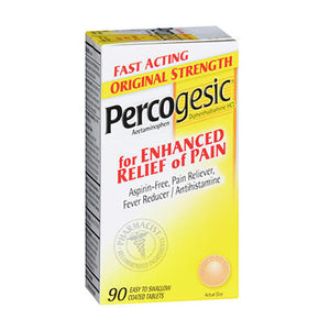 Percogesic, Percogesic Aspirin Free Fever Reducer & Pain Releiver, Count of 1