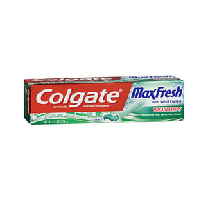 Colgate, Colgate Max Fresh Whitening Toothpaste, Clean Mint 6 oz