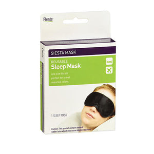 Flents, Flents Siesta Mask Reusable Sleep Eye Mask, 1 each